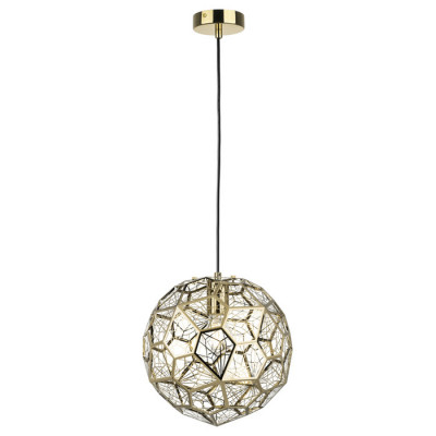 Lightstar 724012 (MD2201-1S) Люстра FERMO 1х40W E27 ЗОЛОТО (в комплекте)