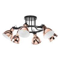 Lightstar 761063 (MX9114-6B) Люстра ACROBATA 6х40W E14 РОЗОВОЕ ЗОЛОТО (в комплекте)