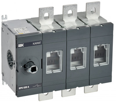 KARAT Выкл-разъед. ВРК без рукоятки 3P 630А IEK, KA-VR10-3-0630