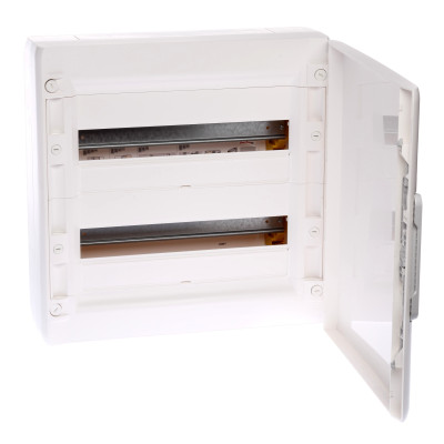 Распределительный щиток XL? 125 - с белой дверью - 2 ряда - 36 модулей - 450х450х128 мм