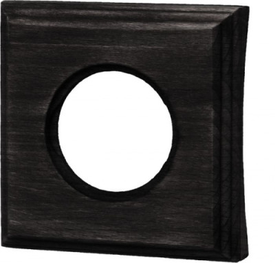 BIRONI Шедель Бук Угольно-черный Рамка 1-ая на бревно 280мм (скрытый монтаж), BF4C28-610-119