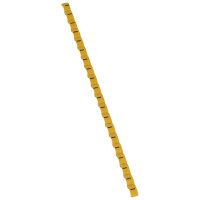 Legrand Маркер Duplix - чёрная маркировка на желтом фоне - условное обозначение - минус, 038443