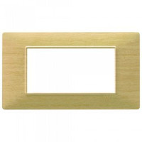 Vimar Накладка для 4 модулей из технополимера с отделкой под натуральное дерево ясень, 14654.31