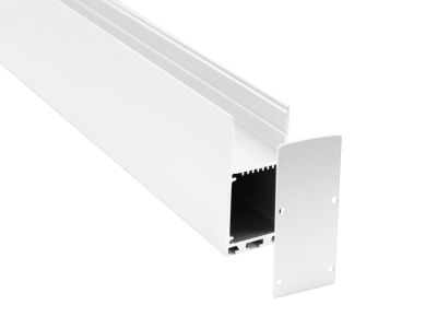 Donel,Накладной/подвесной алюминиевый профиль,32,2х71,5х3000. Цвет: Белый матовый, RAL9003,серия:DN8HF, DN18515H3RAL9003