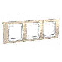 UnicaCh Рамка 3-ная горизонт., песчан./бел.