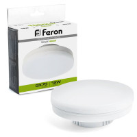 Лампа cветодиодная, (12W) 230V GX70 4000K, LB-471, Feron 48301