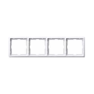 MTN481419 - MERTEN Artec РАМКА 4 поста, ПОЛ.БЕЛЫЙ , SD, Schneider Electric