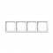 MTN481419 - MERTEN Artec РАМКА 4 поста, ПОЛ.БЕЛЫЙ , SD, Schneider Electric