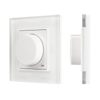 Панель SMART-P10-DIM-G-SUF (3V, Rotary, 2.4G) (Arlight, IP20 Пластик, 5 лет), 032945 Панель SMART-P10-DIM-G-SUF (3V, Rotary, 2.4G) (Arlight, IP20 Пластик, 5 лет), 032945