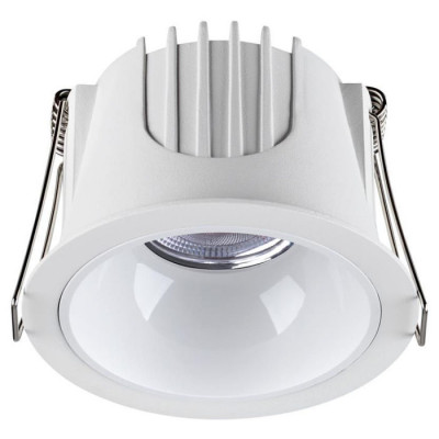 Novotech 358690 SPOT NT21 207 белый Светильник встраиваемый светодиодный IP20 LED 4000К 10W 100-265V KNOF