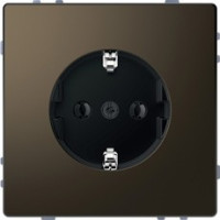 D-Life Розетка 2К+З 16 А, 250 В~, мокко D-Life Розетка 2К+З 16 А, 250 В~, мокко
