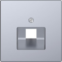 D-Life Накладка для розетки 1-ной RJ45, нерж. сталь