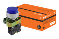 Кнопка BL61 без подсветки синий 1з TDM Electric, SQ0704-0051
