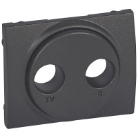 Legrand Лицевая панель - Galea Life - для розетки TV-FM Кат. № 7 757 86/87/88 - Dark Bronze, 771272