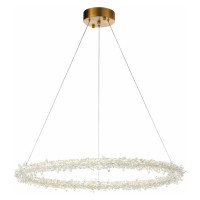 ST LUCE SL6105.213.01 Люстра подвесная ST-Luce Золотистый/Прозрачный LED 1*73W 3000 - 6500K