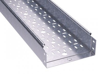 ДКС Лоток перфорированный 300х80 L3000, нержавеющий (упак. 3М), 35305INOX