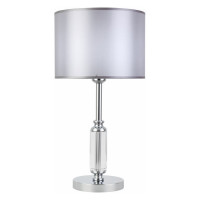 Evoluce SLE107204-01 Прикроватная лампа Хром/Светло-серый E14 1*40W
