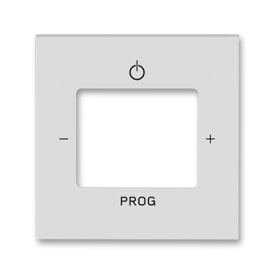 3299H-A40200 16 - Накладка ABB Levit для механизмов FM радио / Busch-iNet радио / Bluetooth радио серый