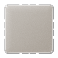Крышка без отверстий с несущим каркасом для произвольных вырезов; платина, CD594-0PT