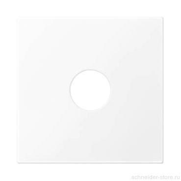 SM Накладка на мех-зм держателя предохранителя, бел.