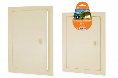 Люк ревизионный с ручкой 200х300, слоновая кость TDM Electric, SQ1807-0432