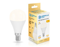 Светодиодная лампа шар P45 E14 13Вт 2700K 160°, AMBRELLA LIGHT, 451313 Светодиодная лампа шар P45 E14 13Вт 2700K 160°, AMBRELLA LIGHT, 451313