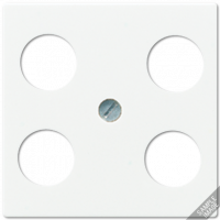 Крышка для SAT-TV-розетки с 4-мя гнездами; мокка, A561-4SAT1MO Крышка для SAT-TV-розетки с 4-мя гнездами; мокка, A561-4SAT1MO