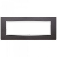20657.C15 - Vimar Накладка классика для 7 модулей антрацит матовый 20657.C15 - Vimar Накладка классика для 7 модулей антрацит матовый