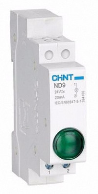 Chint Индикатор ND9-1/r красный ,AC/DC230В (LED) (R), 594113 Chint Индикатор ND9-1/r красный ,AC/DC230В (LED) (R), 594113
