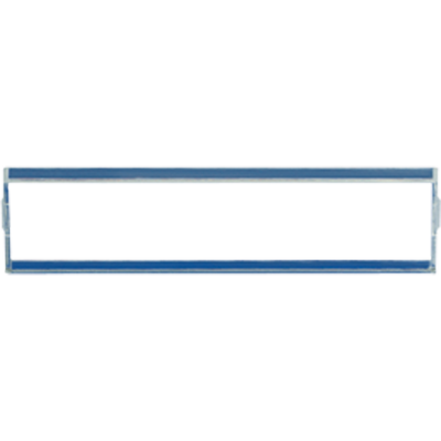 Крышка из оргстекла для надписи 13?54 мм; прозрачная, AS82NA