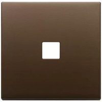 Vimar Накладка плоская, 2 модуля на 1 кнопку, Flat, брошированная темная бронза, 22682.1.12