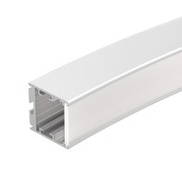 Профиль SL-ARC-3535-D1500-N90 WHITE (1180мм, дуга 1 из 4) (Arlight, Алюминий), 026597
