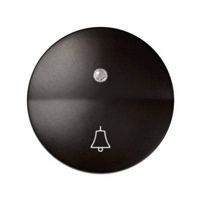 Simon S88 Клавиша с индикатором и пиктограммой "звонок" для 75160-39, S88, коричневый, 88015-32