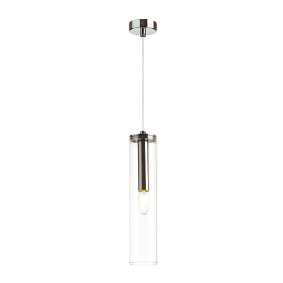 4695/1 PENDANT ODL20 299 хром/прозрачный Подвес E14 1*40W KLUM