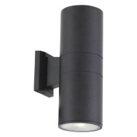 ST LUCE SL074.411.02 Светильник уличный настенный ST-Luce Черный/Черный LED 2*8W 4000K