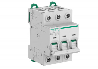 Systeme9 Автоматический выключатель (АВ) B 32A 3P 10kA 400В, Systeme Electric, S9F31332