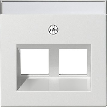 264003 Gira Накладка с полем надп Mod. Jack 30°