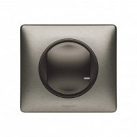 064891 - Celiane with NETATMO.Умный проводной выключатель с опцией светорегулирования 5-300 Вт 230В.Цвет Графит