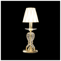 Lightstar 705912 (MT200003-1) Настольная лампа RICCIO 1х40W E14 24K ЗОЛОТО (в комплекте)