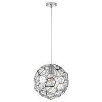 Lightstar 724014 (MD2201-1S) Люстра FERMO 1х40W E27 ХРОМ (в комплекте)