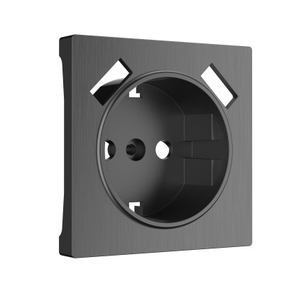 Werkel W1179504/ Накладка для розетки USB (графит рифленый), a050746