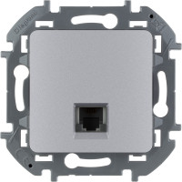 Legrand Розетка телефонная RJ11 - Legrand Inspiria - алюминий, 673822