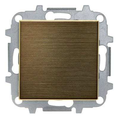 8500 OE - Заглушка с суппортом, серия SKY, цвет античная латунь - 2CLA850000A1201