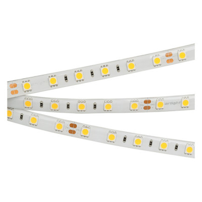 Светодиодная лента RTW 2-5000SE 24V Cool 2x (5060, 300 LED, LUX) (Arlight, 14.4 Вт/м, IP65), 016847