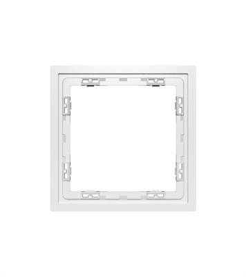 Рамка пластиковая VOLTUM S70 на 1 пост, (белый матовый), VLS100102
