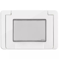 Vimar Крышка на 3 модуля Neve Up  IP55, с винтами, белая, 09913.01