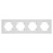 049758 - Рамка пластиковая FRM-PERIO-PL-4-WH (Arlight, -)