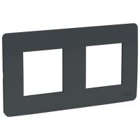 Unica Studio Рамка 2-ная, антрацит