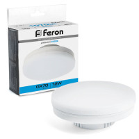 Лампа cветодиодная, (12W) 230V GX70 6400K, LB-471, Feron 48302