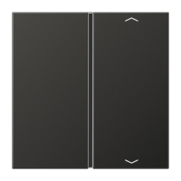 клавиша для выключателя в сборе, антрацит, с символами вверх\вниз, AL2401TSAPAN